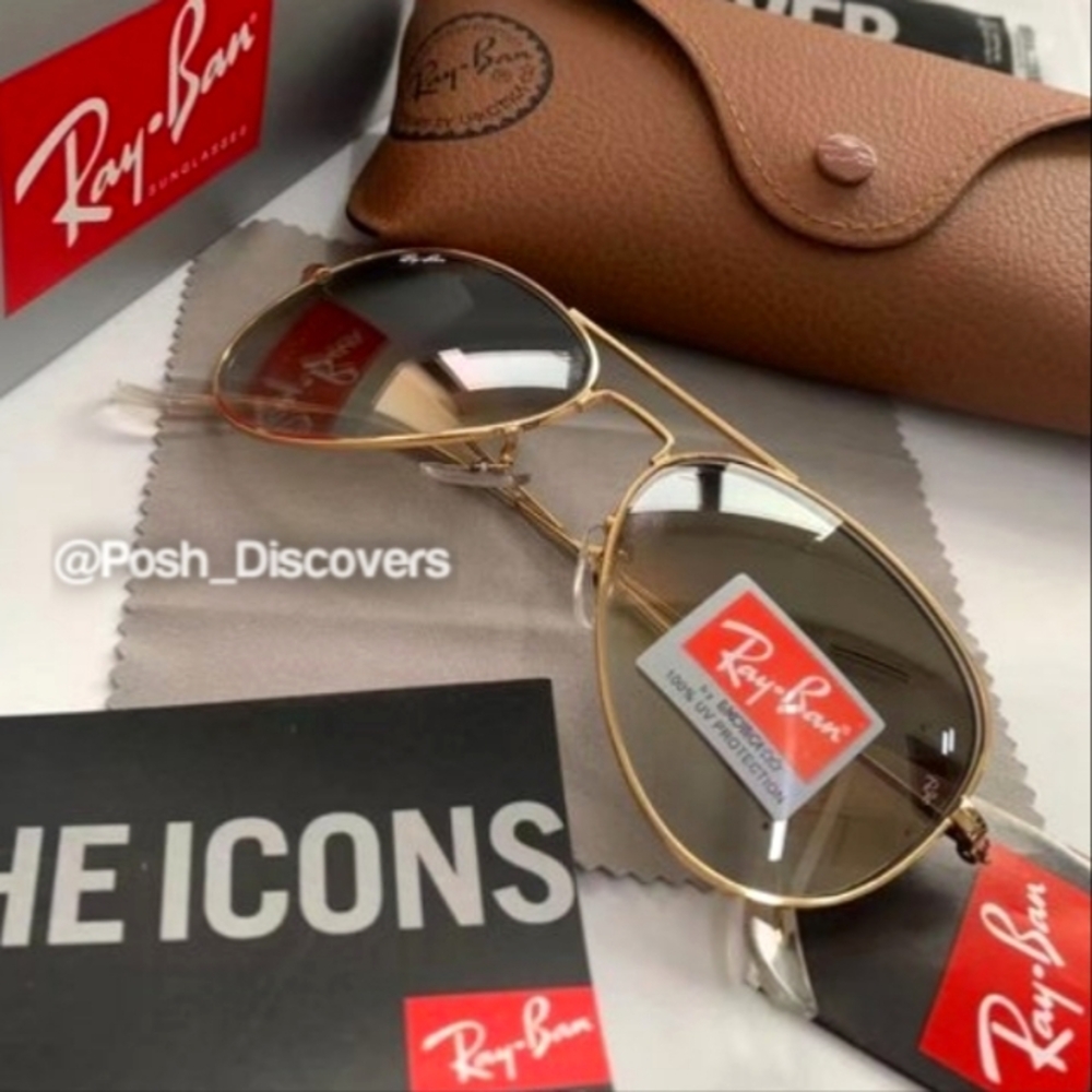 Ray-Ban Aviator RB3025 Gradient Brown